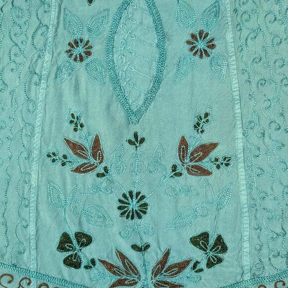 Vintage Step n Style Embroidered Boho Dress - Picture 5 of 8